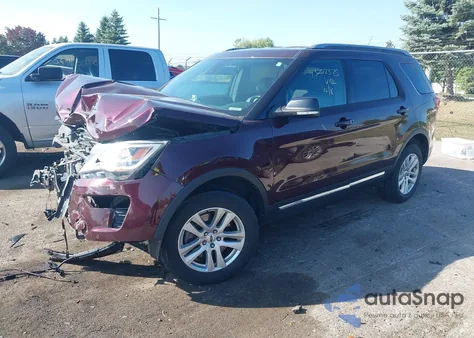 2018 Ford Explorer Xlt from USA, damaged, VIN 1FM5K8D8XJGC04520